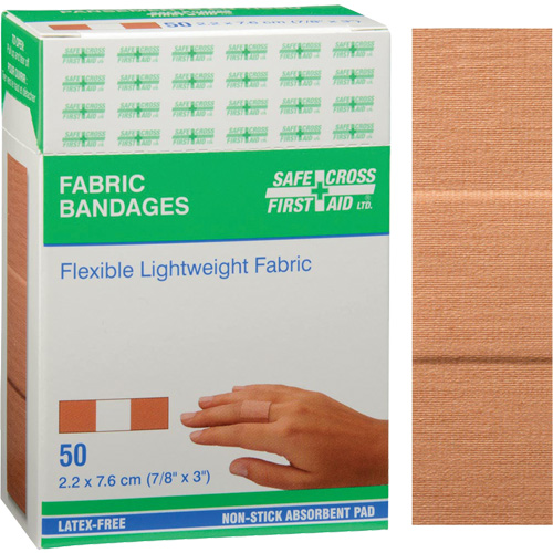 Bandages, Rectangulaire/carr&eacute;e, 3", Tissu, Non st&eacute;rile Seagulf Marine Industries Inc.