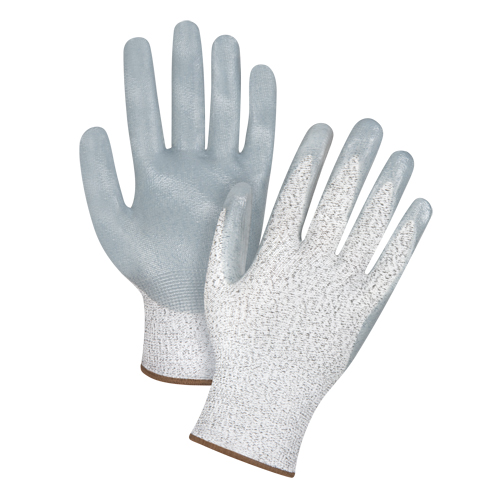 Gants haute performance r&eacute;sistants &agrave; la coupe, Taille Grand/9, Calibre 13, Rev&ecirc;tement Nitrile, Enveloppe en PEHP, ANSI/ISEA 105 niveau 4/EN 388 niveau 5 Seagulf Marine Industries Inc.