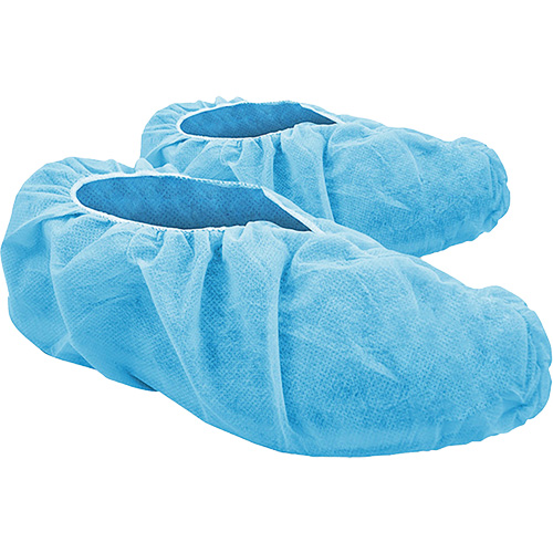 Couvre-chaussures jetables CoverMe, Grand, Polypropyl&egrave;ne, Bleu Seagulf Marine Industries Inc.