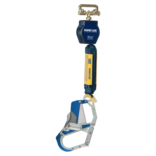 Cordage de s&eacute;curit&eacute; autor&eacute;tractable Nano-Lok, 6', Sangles, Stationnaire Seagulf Marine Industries Inc.