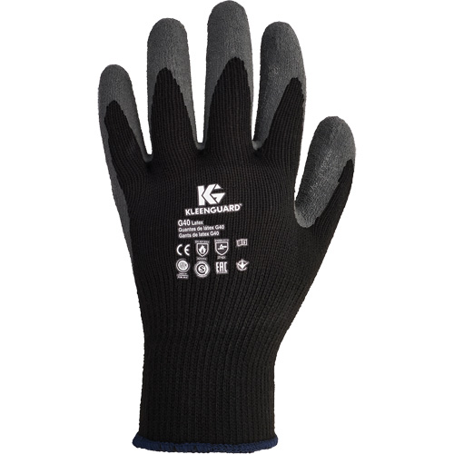 Gants polyvalents KleenGuard G40, 7/Petit, R&ecirc;vetement Latex de caoutchouc, Calibre 10, Enveloppe en Polyester/Coton Seagulf Marine Industries Inc.