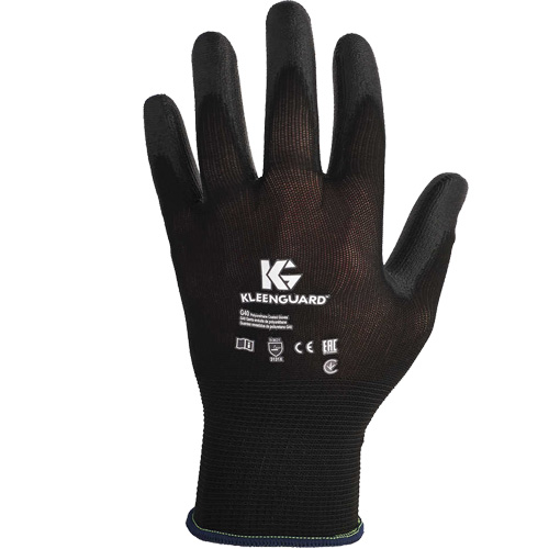 Gants enduits KleenGuard G40, 8/Moyen, R&ecirc;vetement Polyur&eacute;thane, Enveloppe en Nylon Seagulf Marine Industries Inc.