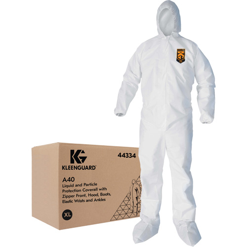 Combinaisons Kleenguard A40, T-Grand, Blanc, Microporeux Seagulf Marine Industries Inc.