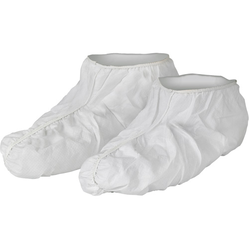 KleenGuard A40 Shoe Covers, One Size, Microporous, White Seagulf Marine Industries Inc.