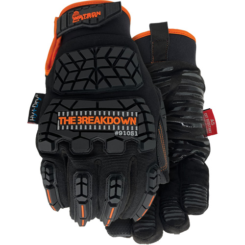 Gants 91051 The Breakdown, Taille Moyen, Rev&ecirc;tement PVC, Enveloppe en Cutshield, ANSI/ISEA 105 niveau 4 Seagulf Marine Industries Inc.