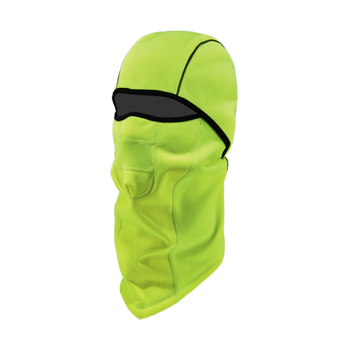 N-Ferno&reg; 6823 Wind-Proof Hinged Balaclava, Fleece, High-Visibility Lime Green Seagulf Marine Industries Inc.
