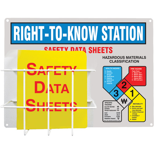 Station d'information de style panier en aluminium, Anglais, Compris reliures Seagulf Marine Industries Inc.