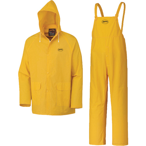 577 3-Piece Rain Suit, Polyester/PVC, 5X-Large, Yellow Seagulf Marine Industries Inc.