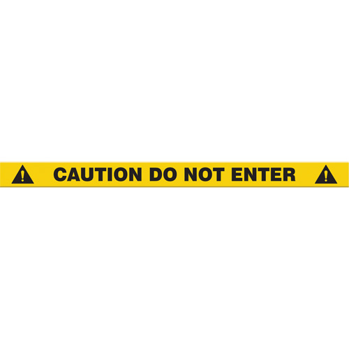 Marqueur robuste pour le sol Tough-Mark, Rectangle, 48" lo x 2" la, Jaune, Poly&eacute;thyl&egrave;ne Seagulf Marine Industries Inc.
