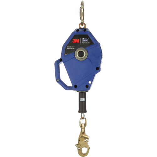 Smart Lock Self-Retracting Lifeline, 20', Galvanized Steel, Swivel Seagulf Marine Industries Inc.
