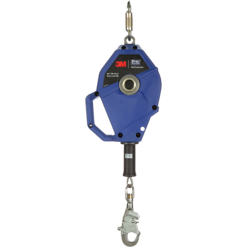 Cordage de s&eacute;curit&eacute; autor&eacute;tractable avec verrouillage intelligent, 20', Acier inoxydable, Pivotant Seagulf Marine Industries Inc.