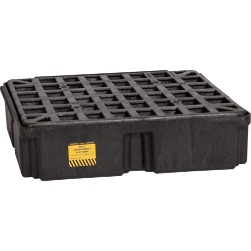 Modular Spill Platform, 15 US gal. Spill Capacity, 26" x 26.25" x 6.5" Seagulf Marine Industries Inc.