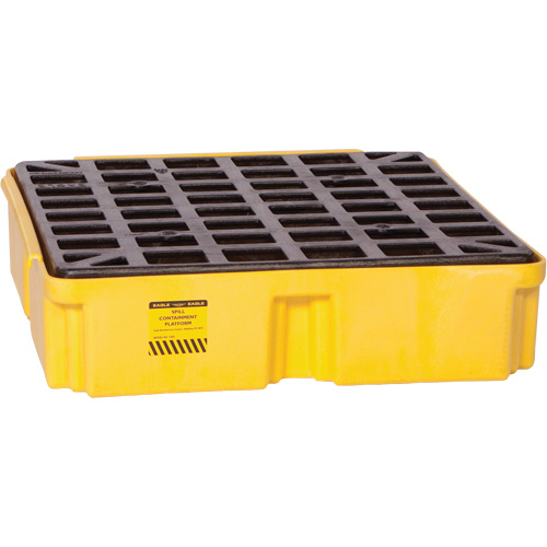 Plateforme de d&eacute;versement modulaire, Capacit&eacute; de d&eacute;versement 15 gal. US, 26" x 26,25" x 6,5" Seagulf Marine Industries Inc.
