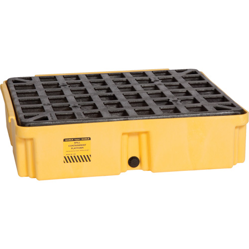 Modular Spill Platform, 15 US gal. Spill Capacity, 26" x 26.25" x 6.5" Seagulf Marine Industries Inc.