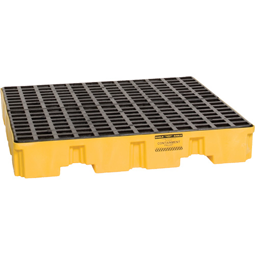 Spill Containment Pallet, 66 US gal. Spill Capacity, 51.5" x 51.5" x 8" Seagulf Marine Industries Inc.