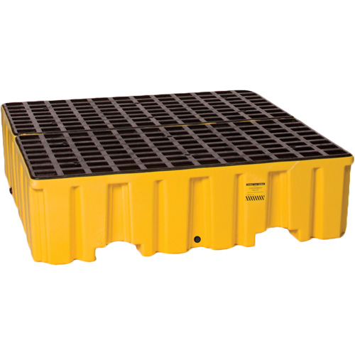 Palette de confinement des d&eacute;versements, Capacit&eacute; de d&eacute;versement 132 gal. US, 51" x 52,5" x 13,75" Seagulf Marine Industries Inc.