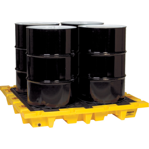 Spill Containment Pallet, 66 US gal. Spill Capacity, 58.5" x 58.5" x 7.75" Seagulf Marine Industries Inc.