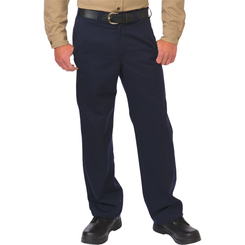 Pantalon de travail de protection contre l'arc &eacute;lectrique, 28, x 34, Bleu marin, 12,4 cal/cm2 Seagulf Marine Industries Inc.
