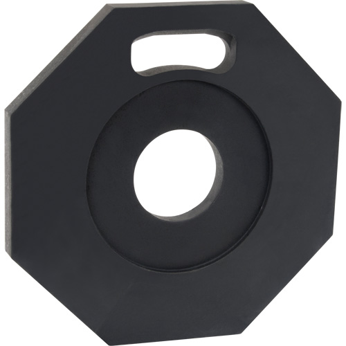 Base en caoutchouc pour poteaux d&eacute;lin&eacute;ateurs de qualit&eacute; sup&eacute;rieure, 12 lb Seagulf Marine Industries Inc.