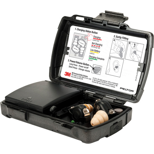 Trousse de bouchons d'oreilles Peltor Tactical TEP-200 Seagulf Marine Industries Inc.