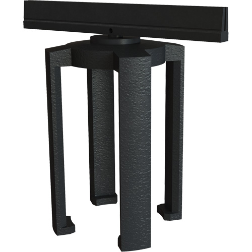 PLUS Barrier System Sign Bracket, Black Seagulf Marine Industries Inc.