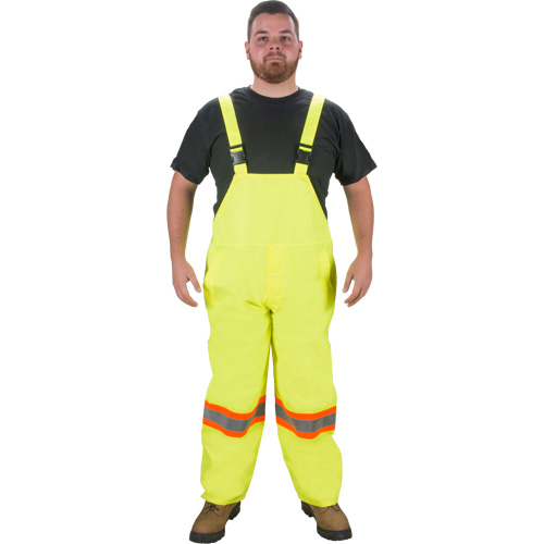 RZ1000 Rain Bib Pants, Polyester, Small, High Visibility Lime-Yellow Seagulf Marine Industries Inc.