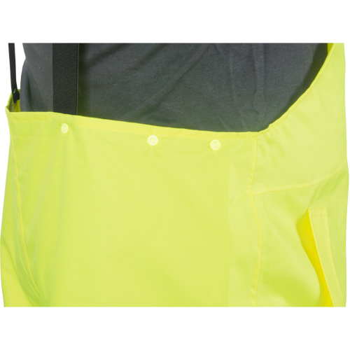 RZ1000 Rain Bib Pants, Polyester, Small, High Visibility Lime-Yellow Seagulf Marine Industries Inc.