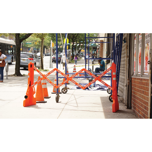 Multi-Gate Barricade, 43" H x 90" L, Orange Seagulf Marine Industries Inc.