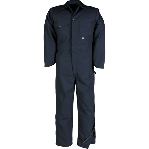 Deluxe Coveralls with Zipper, Men's, Navy Blue, Size 38 (Tall) Seagulf Marine Industries Inc.