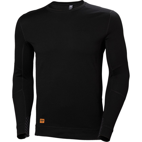 Maillot thermique &agrave; col rond &eacute;vacuant l'humidit&eacute; Lifa Max, Hommes, 2T-Grand, Noir Seagulf Marine Industries Inc.