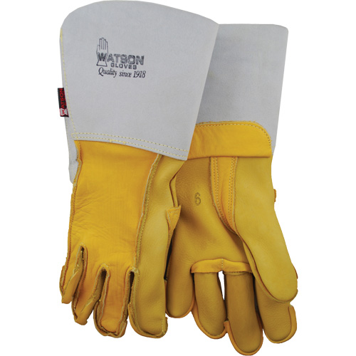 Welding Gloves, Grain Cowhide, Size 8 Seagulf Marine Industries Inc.
