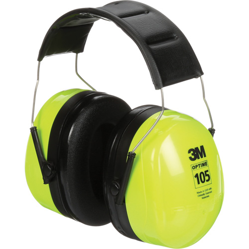 Peltor Optime 105 Earmuffs, Headband, 30 NRR dB Seagulf Marine Industries Inc.