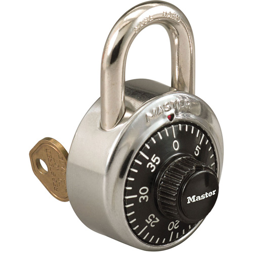 1525 Series Padlock with Key Control Feature, Stainless Steel, 1-7/8" Width Seagulf Marine Industries Inc.