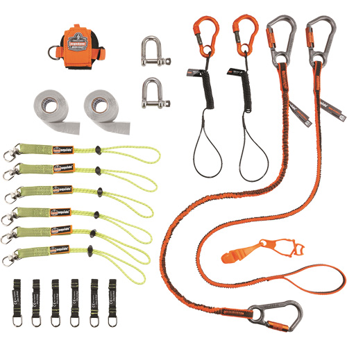 Squids&reg; 3187 Scaffolder's Tool Tethering Kit Seagulf Marine Industries Inc.