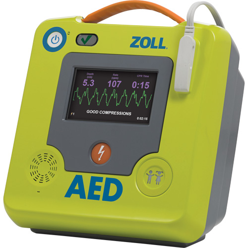 Professional Rescuers AED 3 BLS Defibrillator, Semi-Automatic, French, Class 4 Seagulf Marine Industries Inc.