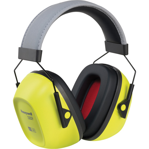 Cache-oreilles de haute visibilit&eacute; pour sons de niveau &eacute;lev&eacute; VeriShield VS130HV de Howard Leight, Bandeau, 30 NRR dB Seagulf Marine Industries Inc.
