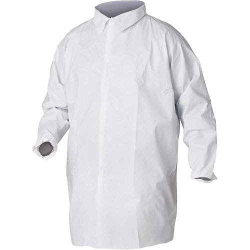 KleenGuard A20 Lab Coats, SMS, White, Small Seagulf Marine Industries Inc.