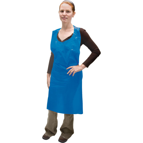 Polyethylene Apron, Polyethylene, Blue, 35" W x 46" L Seagulf Marine Industries Inc.