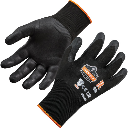 Gants enduits ProFlex DSX pour pr&eacute;hension de produits secs, Petit, R&ecirc;vetement Nitrile, Calibre 18, Enveloppe en Nylon/Spand Seagulf Marine Industries Inc.