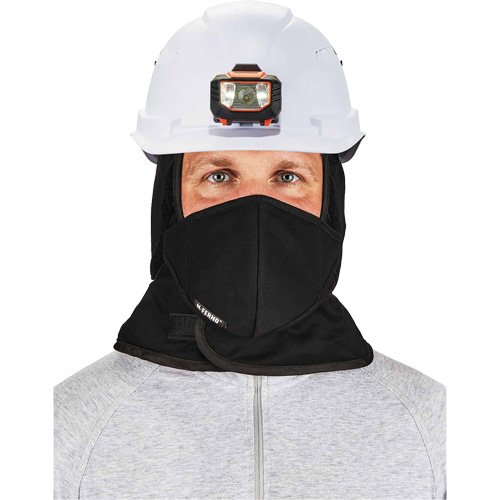 N-Ferno&reg; Winter Hard Hat Liner with Mouthpiece, Fleece Lining, One Size, Black Seagulf Marine Industries Inc.