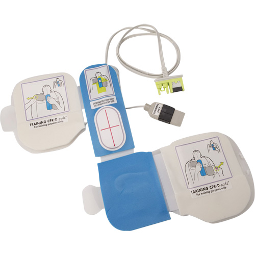 &eacute;lectrodes pour appareil de d&eacute;monstration de RCR CPR-D, Zoll AED Plus Pour, Non m&eacute;dical Seagulf Marine Industries Inc.
