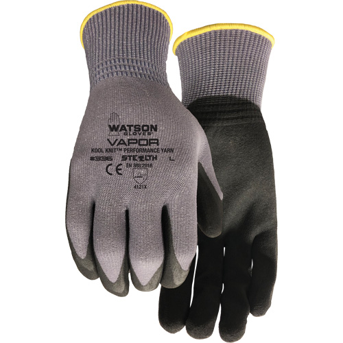 Gants enduits Stealth Vapour, Petit, R&ecirc;vetement Mousse de PVC, Calibre 15, Enveloppe en Nylon Seagulf Marine Industries Inc.