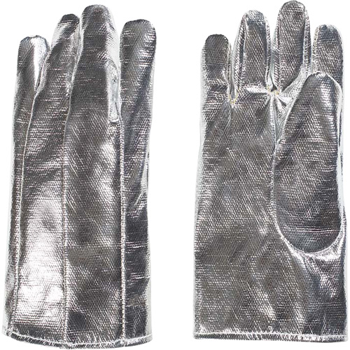 Gants r&eacute;sistants &agrave; la chaleur, Aluminis&eacute;/Kevlar, Taille unique, Prot&egrave;ge jusqu'&agrave; 800° F (426.66° C) Seagulf Marine Industries Inc.