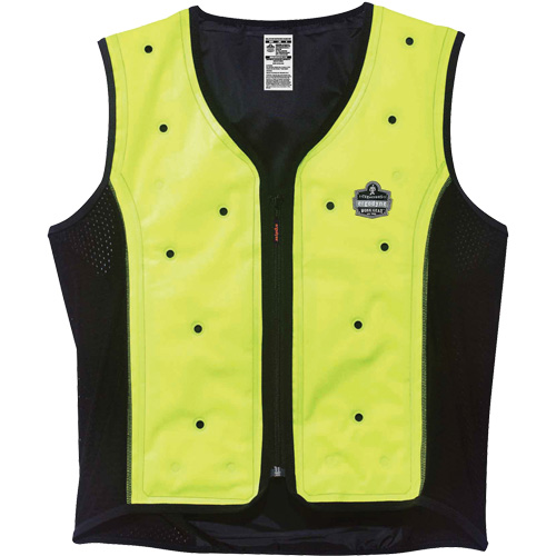 Chill-Its&reg; 6685 Dry Cooling Vest, 4X-Large, High Visibility Lime-Yellow Seagulf Marine Industries Inc.