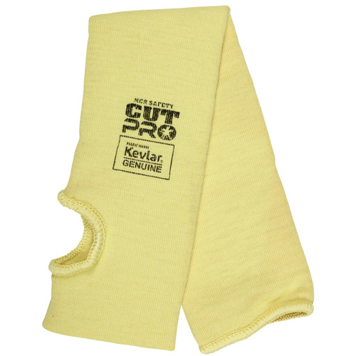 Manchon r&eacute;sistant &agrave; la coupure Safety Cut Pro, Kevlar, 18", ASTM ANSI niveau A3, Jaune Seagulf Marine Industries Inc.