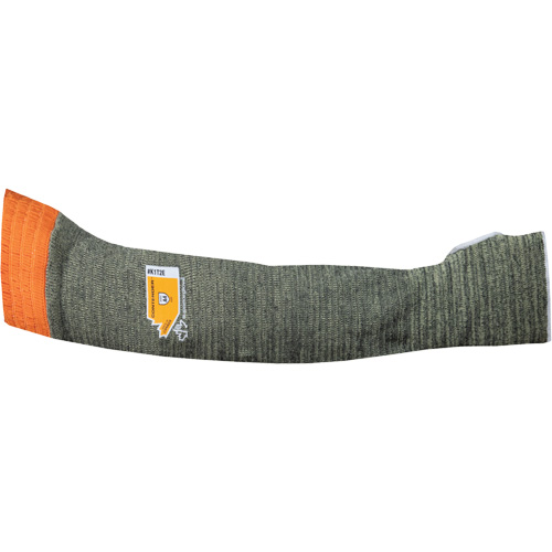 Contender Cut-Resistant Composite-Knit Sleeve, Aramid, 22", ASTM ANSI Level A4, Grey Seagulf Marine Industries Inc.