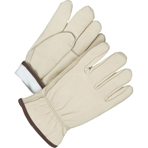 Gants pour conducteur/cordeur, 10, Paume en Cuir fleur de vache, Thinsulate Seagulf Marine Industries Inc.