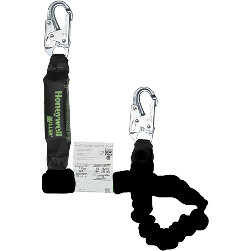 Miller&reg; Arc-Rated Shock-Absorbing Lanyard, 6', Locking Snap Hook Center, Locking Snap Hook Leg Ends, Kevlar&reg; Seagulf Marine Industries Inc.