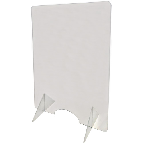 Barri&egrave;re de protection pour comptoir, 24" la x 32" h Seagulf Marine Industries Inc.