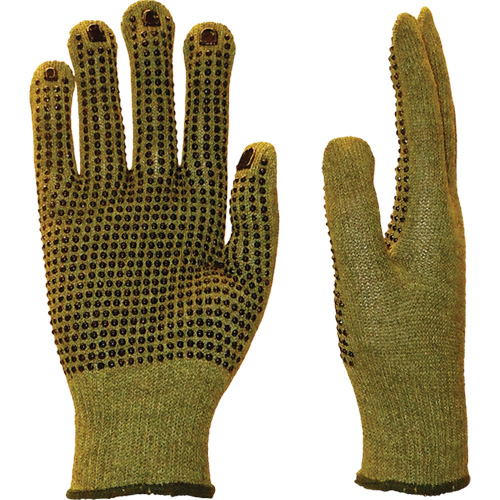 Gants r&eacute;sistants aux coupures Confortpicot, Taille 9, Calibre 10, Rev&ecirc;tement PVC, Enveloppe en Aramide, EN 388 niveau 3 Seagulf Marine Industries Inc.
